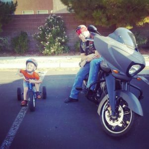 rusty superman bentley and victory motorcycle